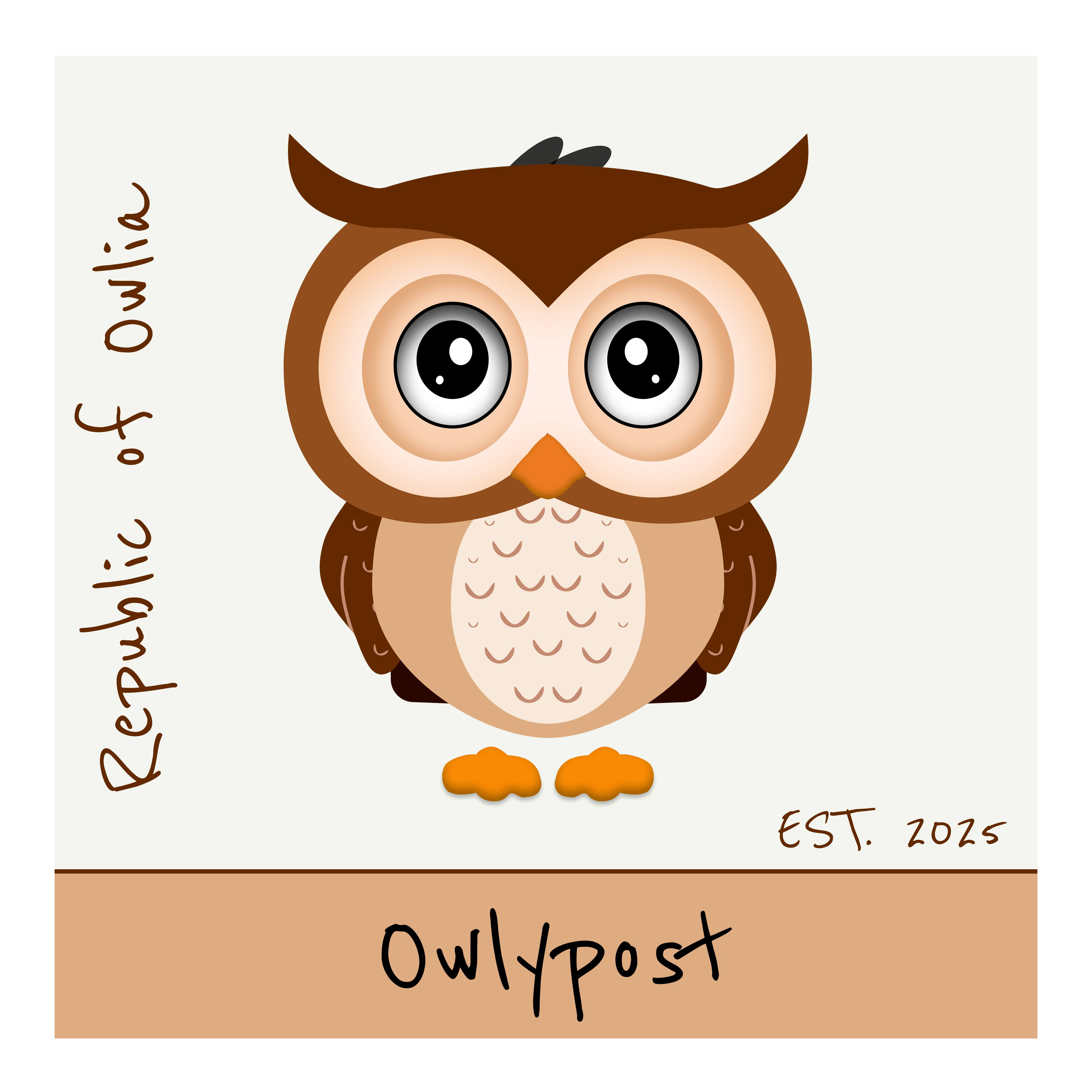 Owlypost Stamp